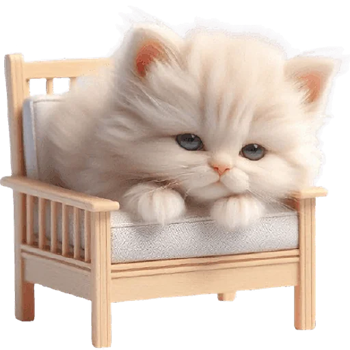 😌 Стикер «Забавный котенок» для Telegram