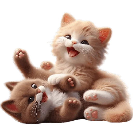 🤪 Стикер «Забавный котенок» для Telegram
