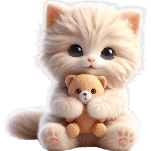 ☺️ Стикер «Забавный котенок» для Telegram