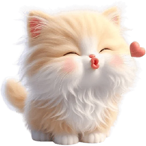 😘 Стикер «Забавный котенок» для Telegram