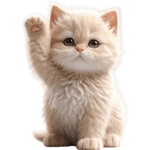 👋 Стикер «Забавный котенок» для Telegram