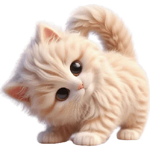 🙃 Стикер «Забавный котенок» для Telegram