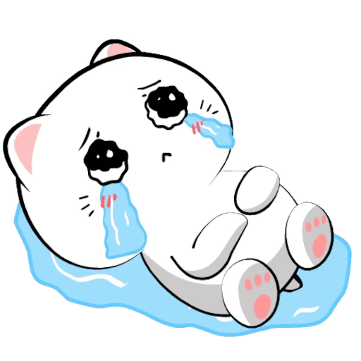 😭 Стикер «Ba» для Telegram