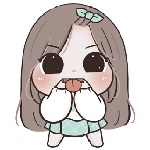😛 Стикер «Ba Girl 6» для Telegram