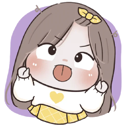 🤪 Стикер «Ba Girl 6» для Telegram