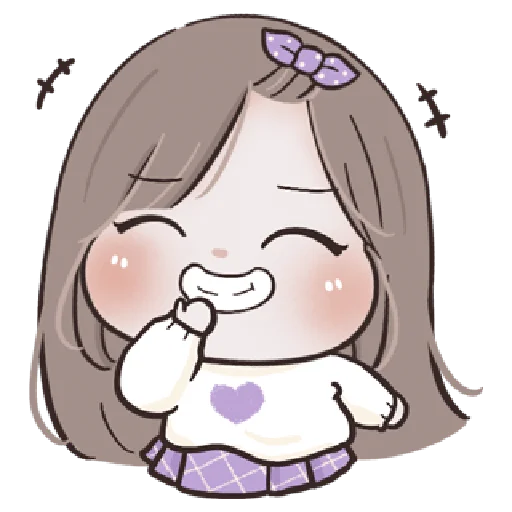 😆 Стикер «Ba Girl 6» для Telegram