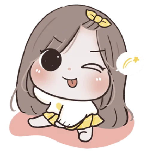 😜 Стикер «Ba Girl 6» для Telegram