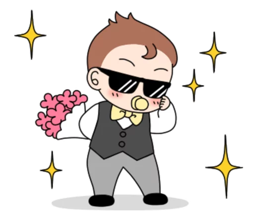 😁 Стикер «Ba» для Telegram