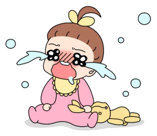 😭 Стикер «Ba» для Telegram