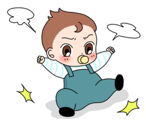 😣 Стикер «Ba» для Telegram