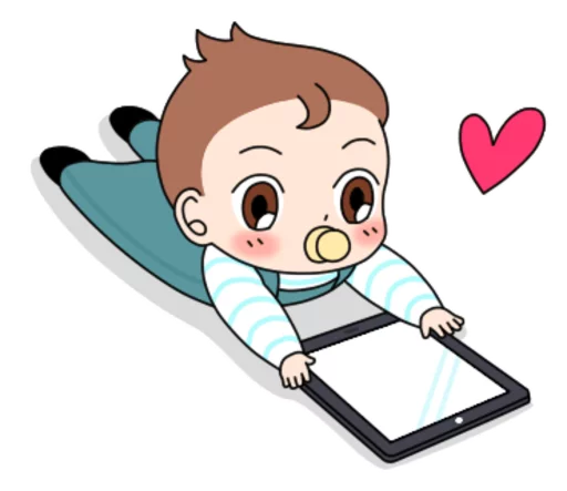 📲 Стикер «Ba» для Telegram