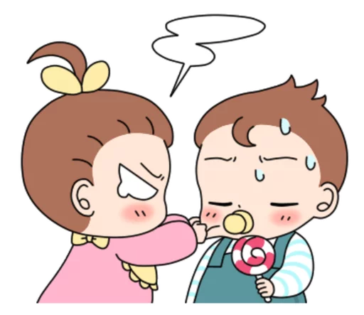😠 Стикер «Ba» для Telegram