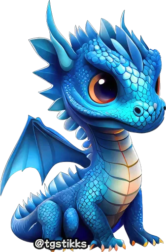 🐉 Стикер «Ba 2024» для Telegram