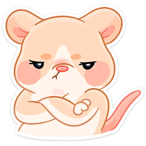 😤 Стикер «Крошка Обнимышка» для Telegram