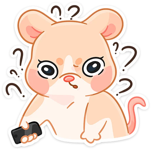 🤔 Стикер «Крошка Обнимышка» для Telegram