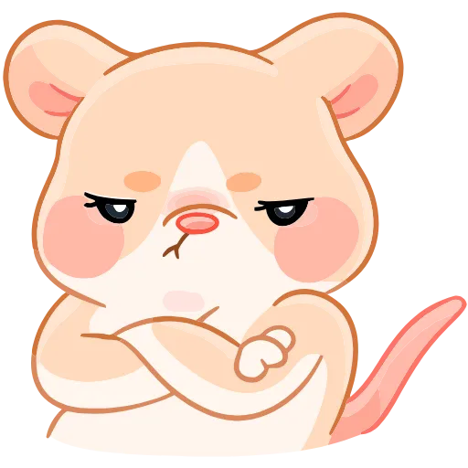 😤 Эмодзи «Крошка Обнимышка» для Telegram