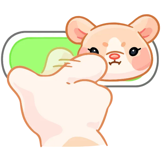 😝 Эмодзи «Крошка Обнимышка» для Telegram