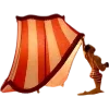 🫥 Эмодзи «Circus - цирковая атрибутика» для Telegram