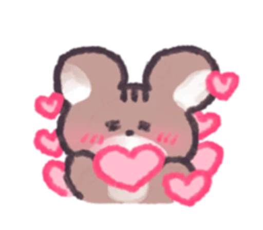 🥰 Стикер «Бельчонок» для Telegram