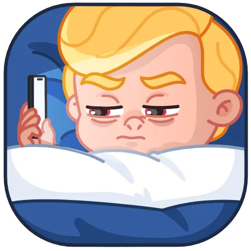 🛏 Стикер «BA» для Telegram
