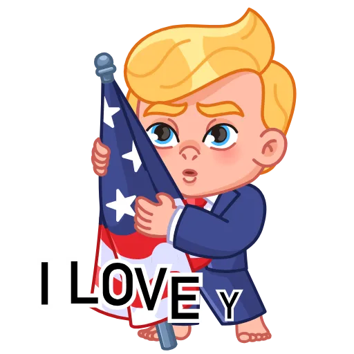 🇺🇸 Стикер «BA» для Telegram