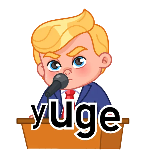 🐘 Стикер «BA» для Telegram