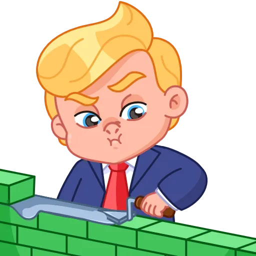 🧱 Стикер «BA» для Telegram