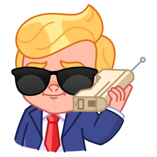📞 Стикер «BA» для Telegram