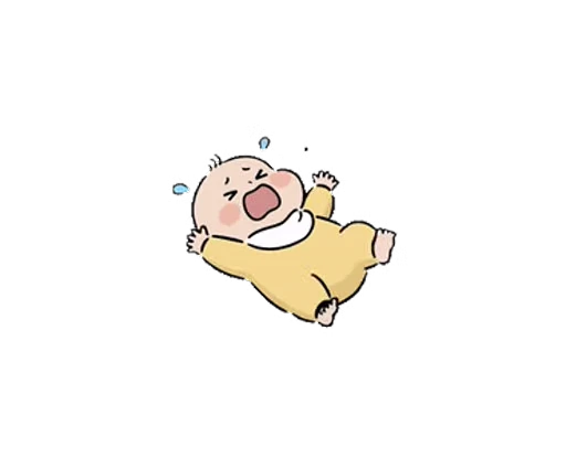 😭 Стикер «Baby» для Telegram