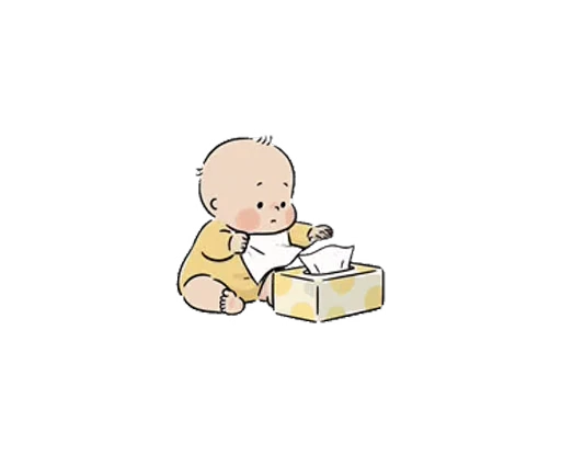 🌝 Стикер «Baby» для Telegram