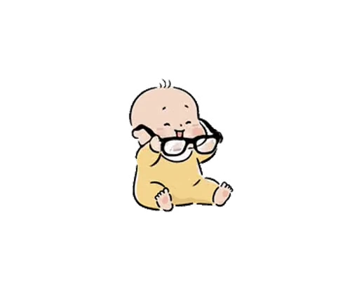 🥸 Стикер «Baby» для Telegram