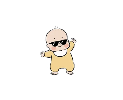 😎 Стикер «Baby» для Telegram