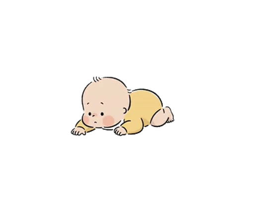 🚼 Стикер «Baby» для Telegram