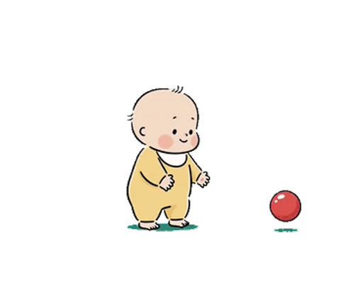 🏀 Стикер «Baby» для Telegram