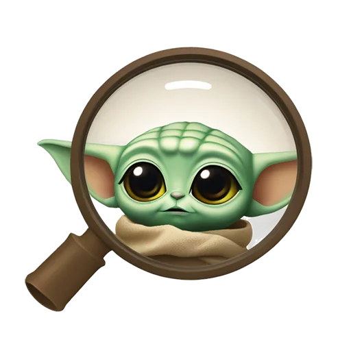 🔎 Стикер «Ba» для Telegram