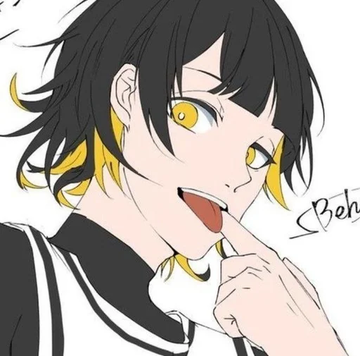 😛 Стикер «Meguru Bachira» для Telegram