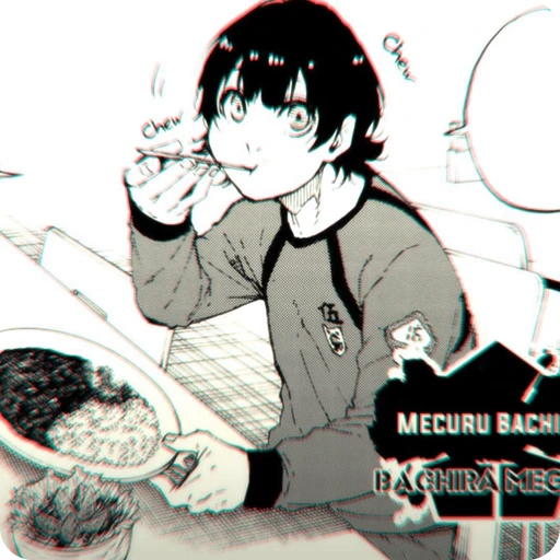 🥂 Стикер «Meguru Bachira» для Telegram