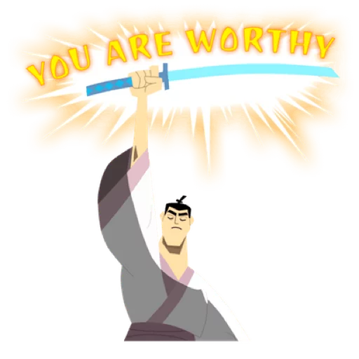 🙌 Стикер «Samurai Jack» для Telegram