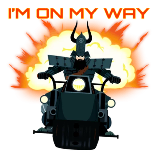 🏃 Стикер «Samurai Jack» для Telegram