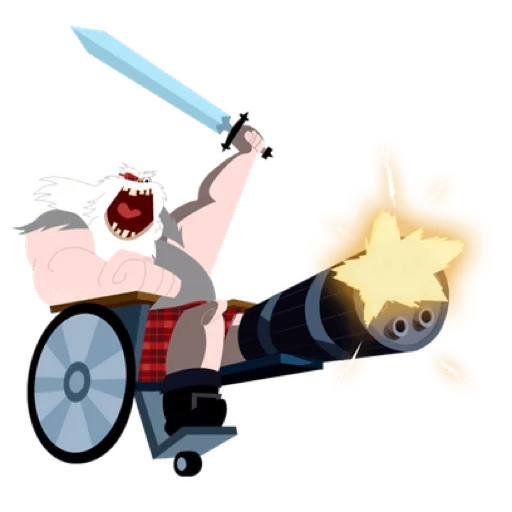 ⚔ Стикер «Samurai Jack» для Telegram