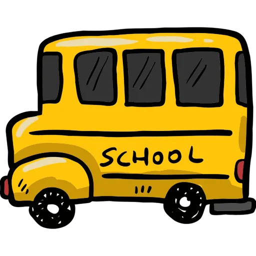🚌 Эмодзи «Back to school» для Telegram