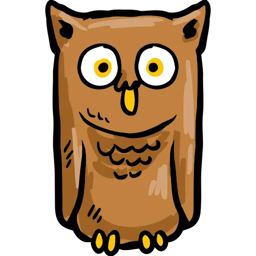 🦉 Эмодзи «Back to school» для Telegram