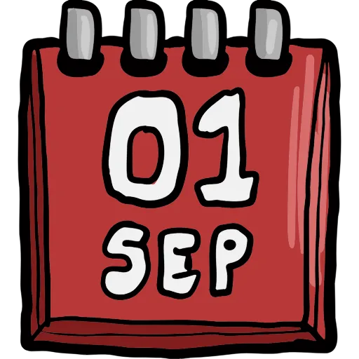 🗓️ Эмодзи «Back to school» для Telegram