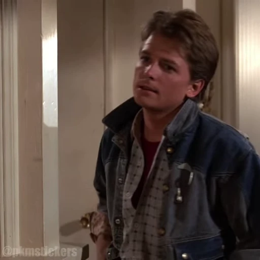 😒 Стикер «Back To The Future» для Telegram