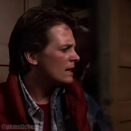 😳 Стикер «Back To The Future» для Telegram