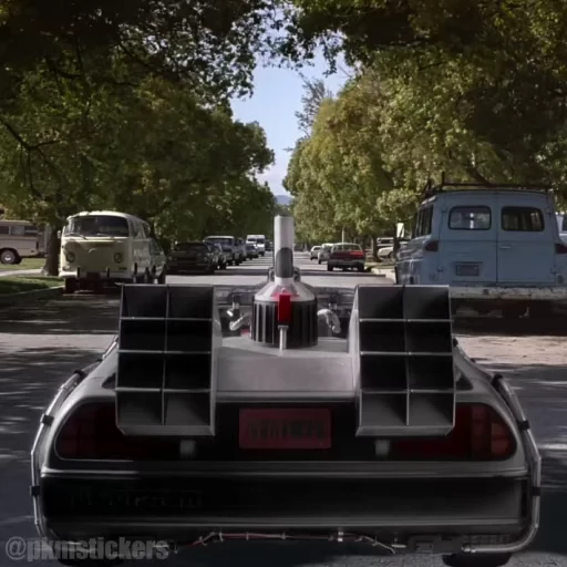 🚘 Стикер «Back To The Future» для Telegram