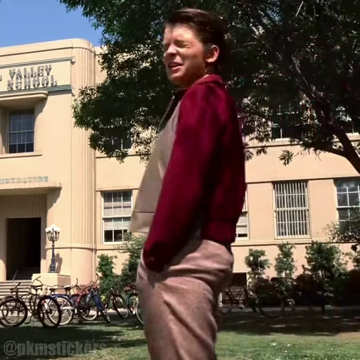 🫥 Стикер «Back To The Future» для Telegram