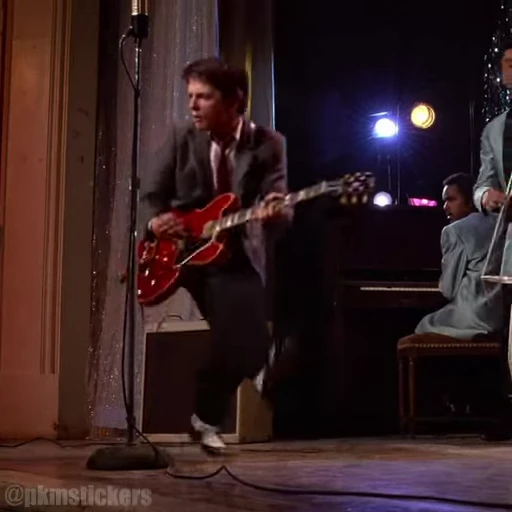 🎸 Стикер «Back To The Future» для Telegram
