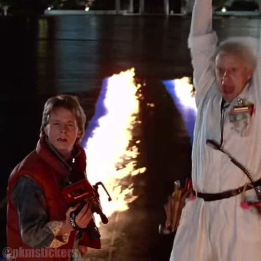 🤯 Стикер «Back To The Future» для Telegram