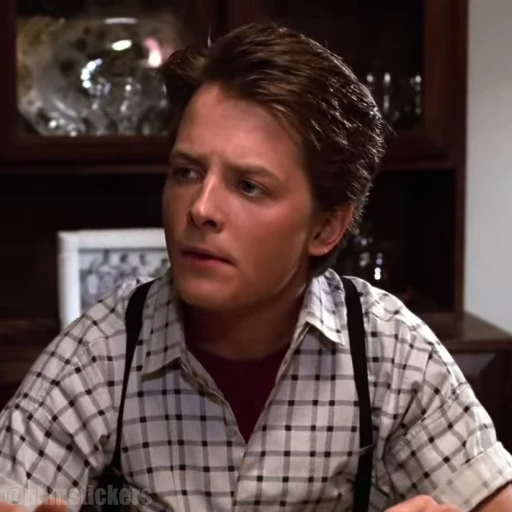 🤨 Стикер «Back To The Future» для Telegram